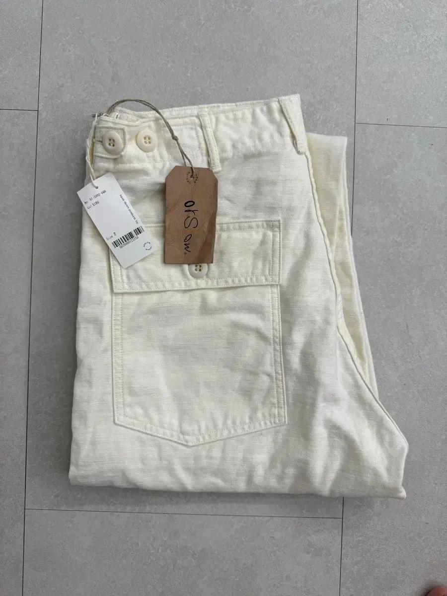 (2) 오어슬로우 백사틴 퍼티그팬트 에크루