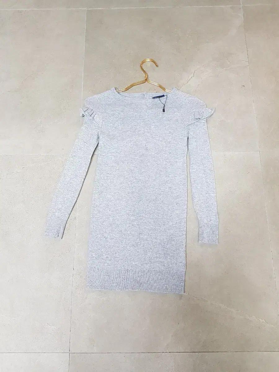 랄프로랜 폴로 회색 긴팔 니트 원피스44.일본빈티지모리걸갸루히메갸루로리스