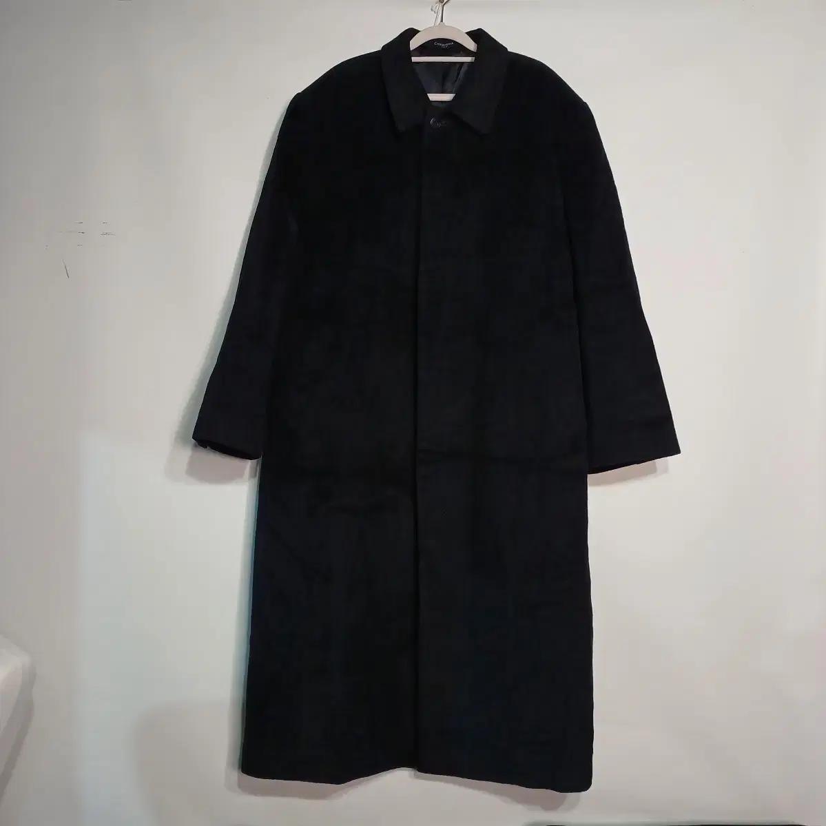 무배 검정색 캐시미어 롱 코트100~110사이즈 겨울511296