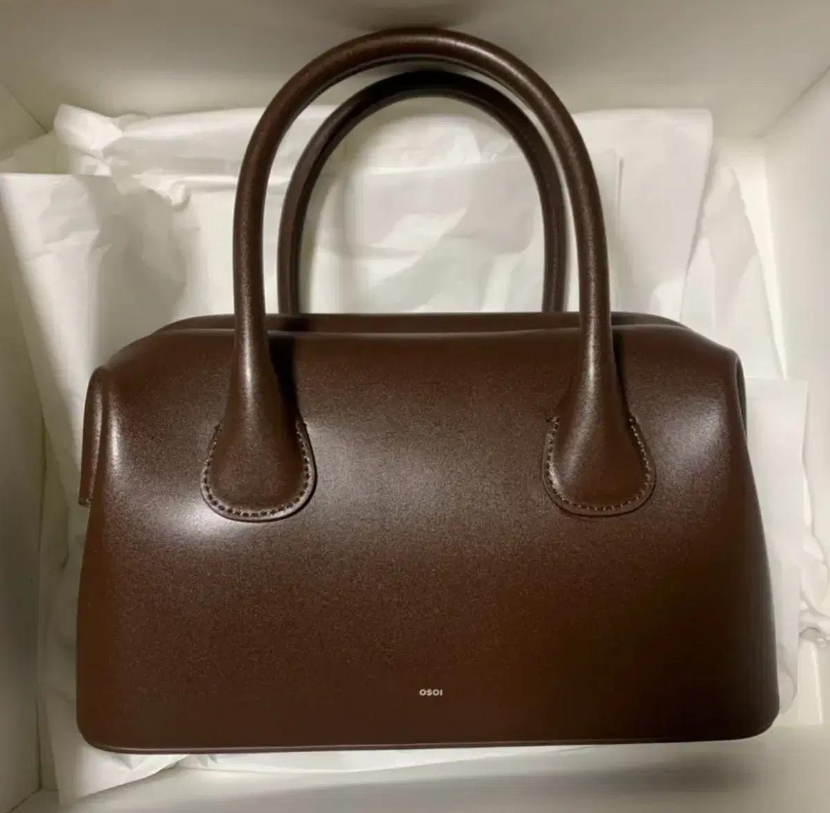 오소이 BOAT BROT 초코브라운 보트 브로트 토트백