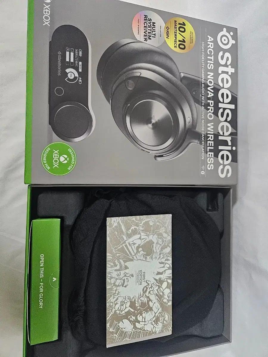 스틸시리즈 아크티스 노바 프로 무선 X 민트급