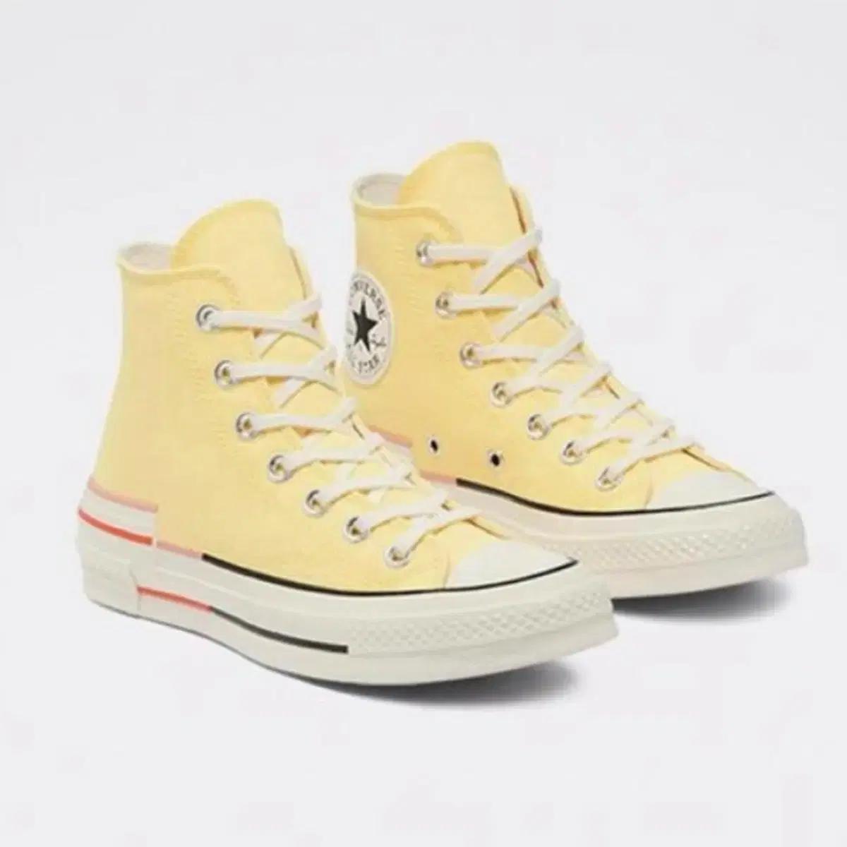 CONVERSE 컨버스 척 70 컬러 블록 하이 옐로우 240