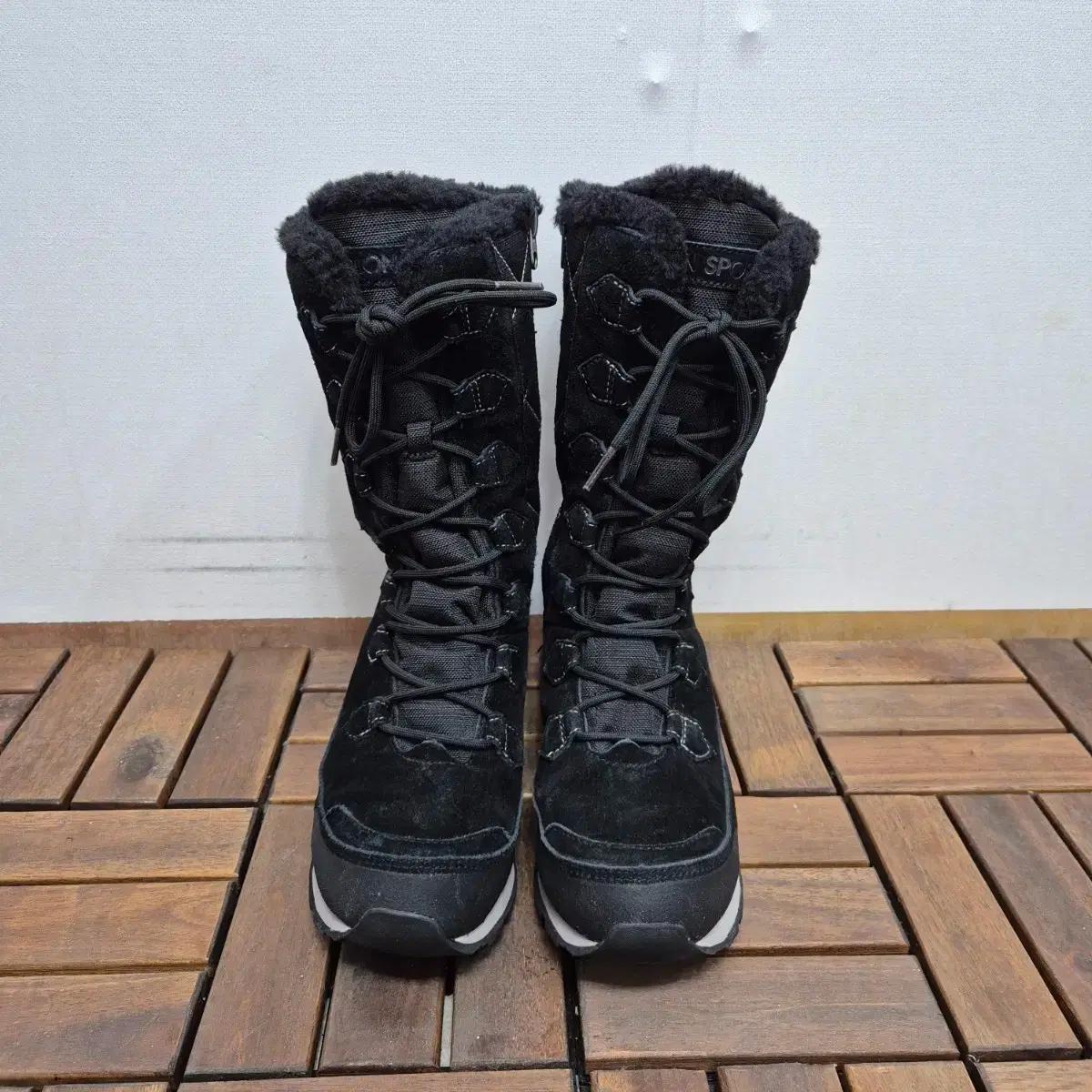 [240]코오롱스포츠 퀸모드 여성 고어텍스 키높이 부츠