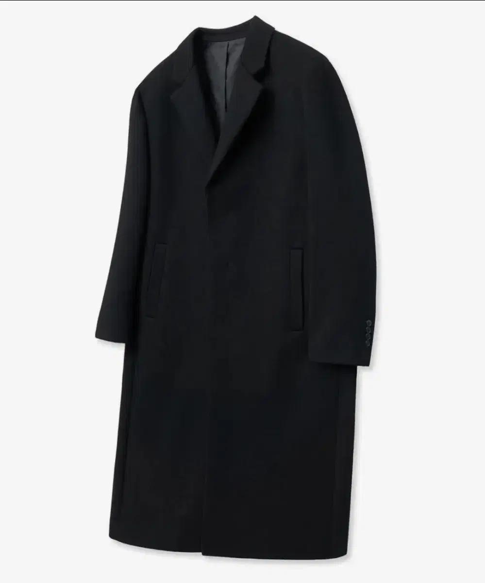 TNGT 루즈핏 캐시미어 싱글코트 105사이즈 블랙 새제품