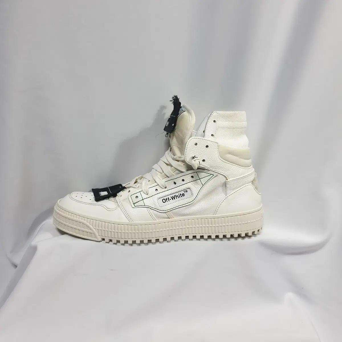 빈티지하서 41 260 오프 화이트 코트 3.0 하이탑 스니커즈