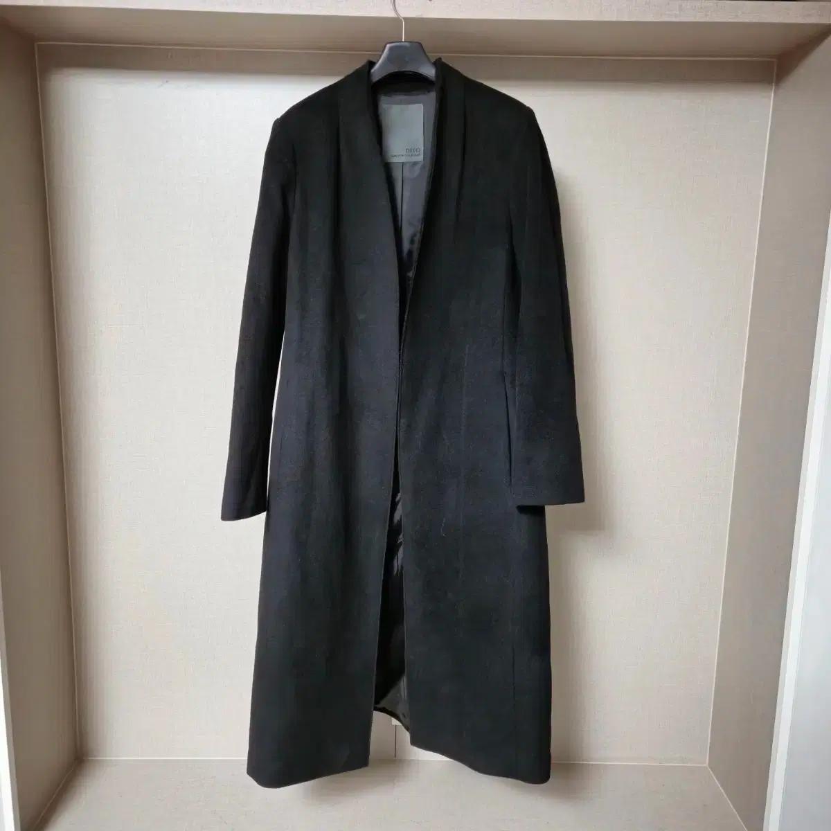 M)데코 캐시미어 롱 코트