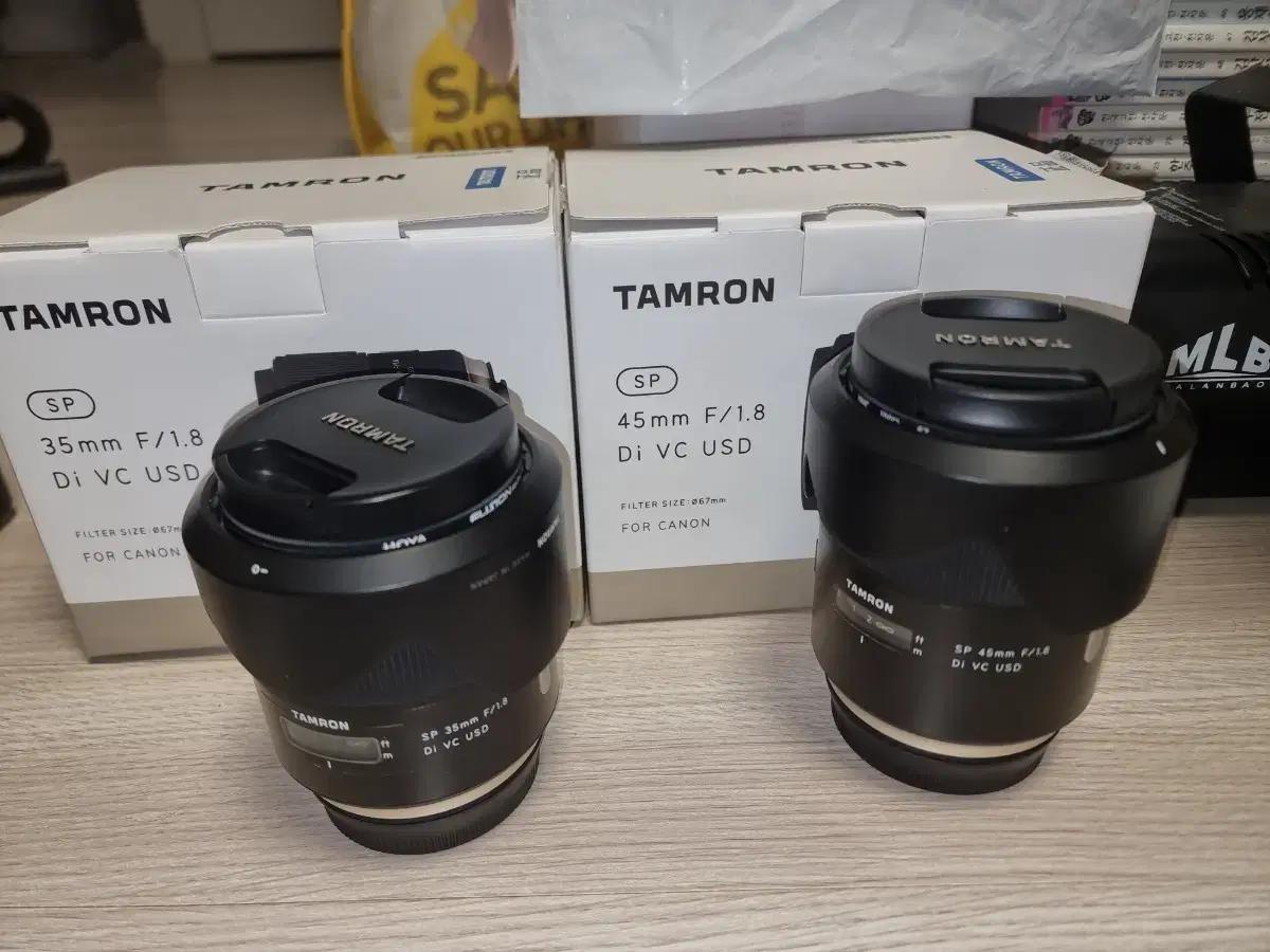 탐론 SP 35mm /45mm F1.8 vc (캐논 EF)