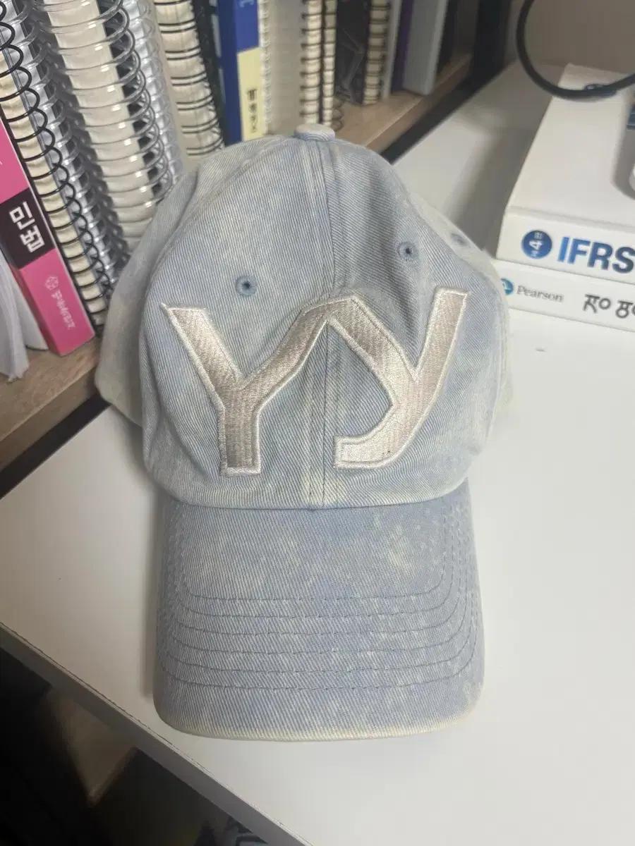 Open yy 오픈와이와이 코튼 볼캡 블루