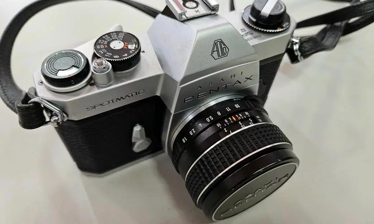 펜탁스 Spotmatic SPII 필름카메라 55mm F1.8단렌즈 A급