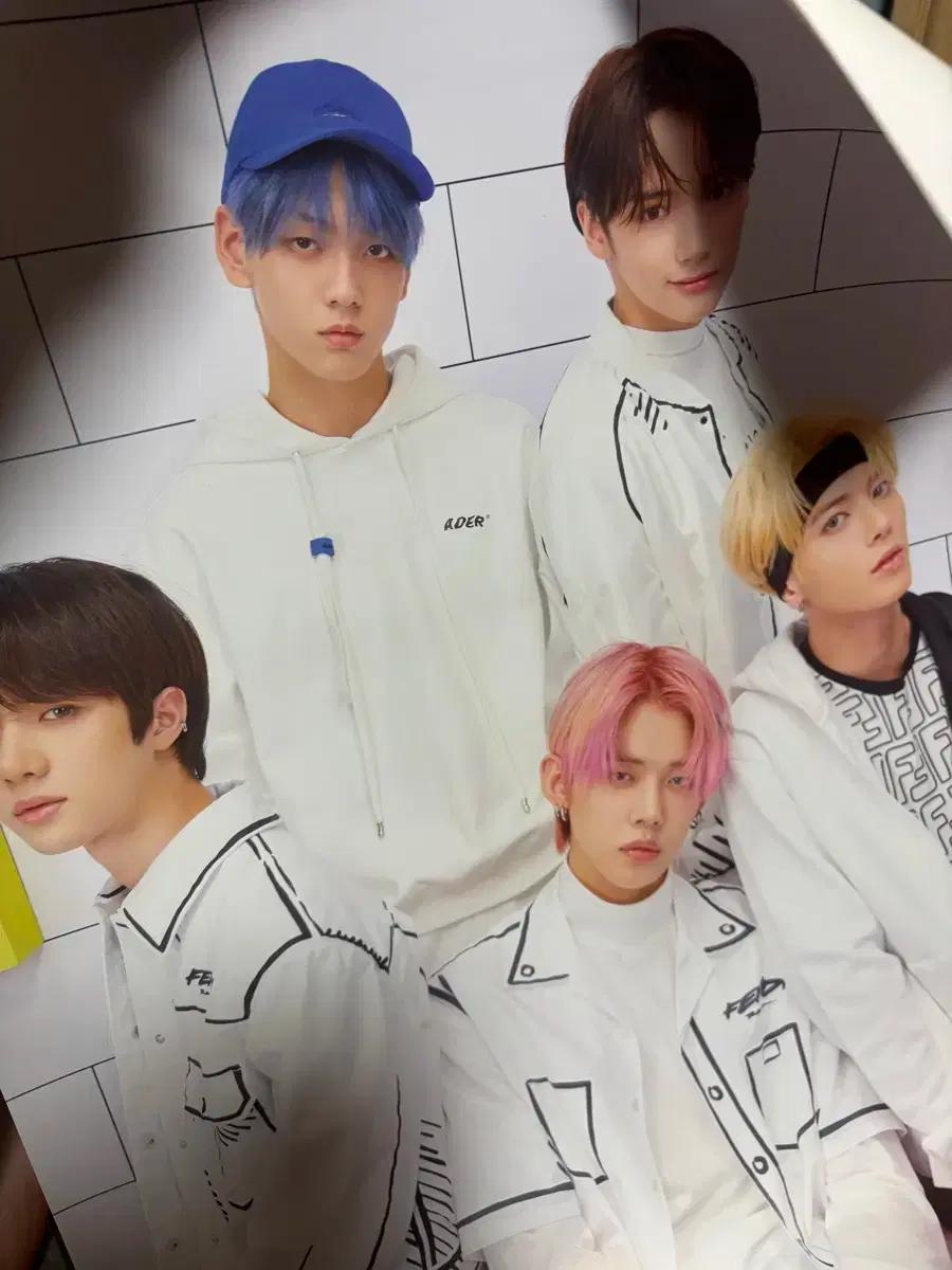 (3종) 투바투 투모로우바이투게더 txt 553 블루아워 포스터 3종