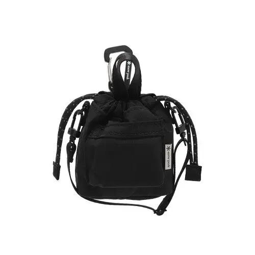 snow peak 미니 버킷백 키링(블랙)