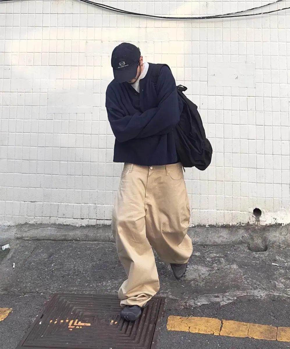 [M] MJD 빅 포켓 배기팬츠 베이지