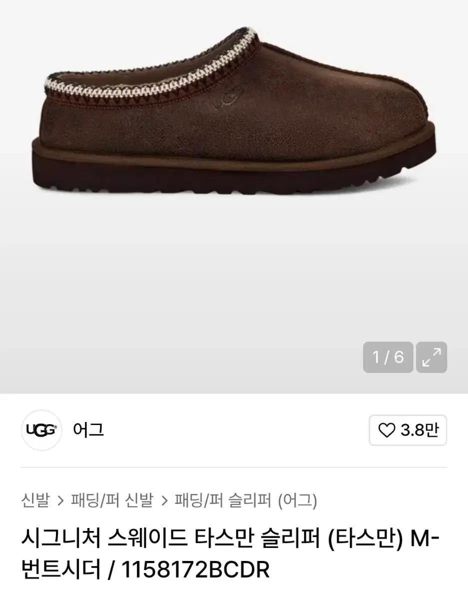 어그 타스만 번트시더 270