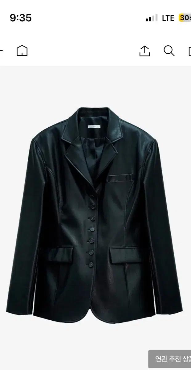 YUJI 유지 버튼 레더 자켓 !! 브라운 !! 새상품 (이사급처)