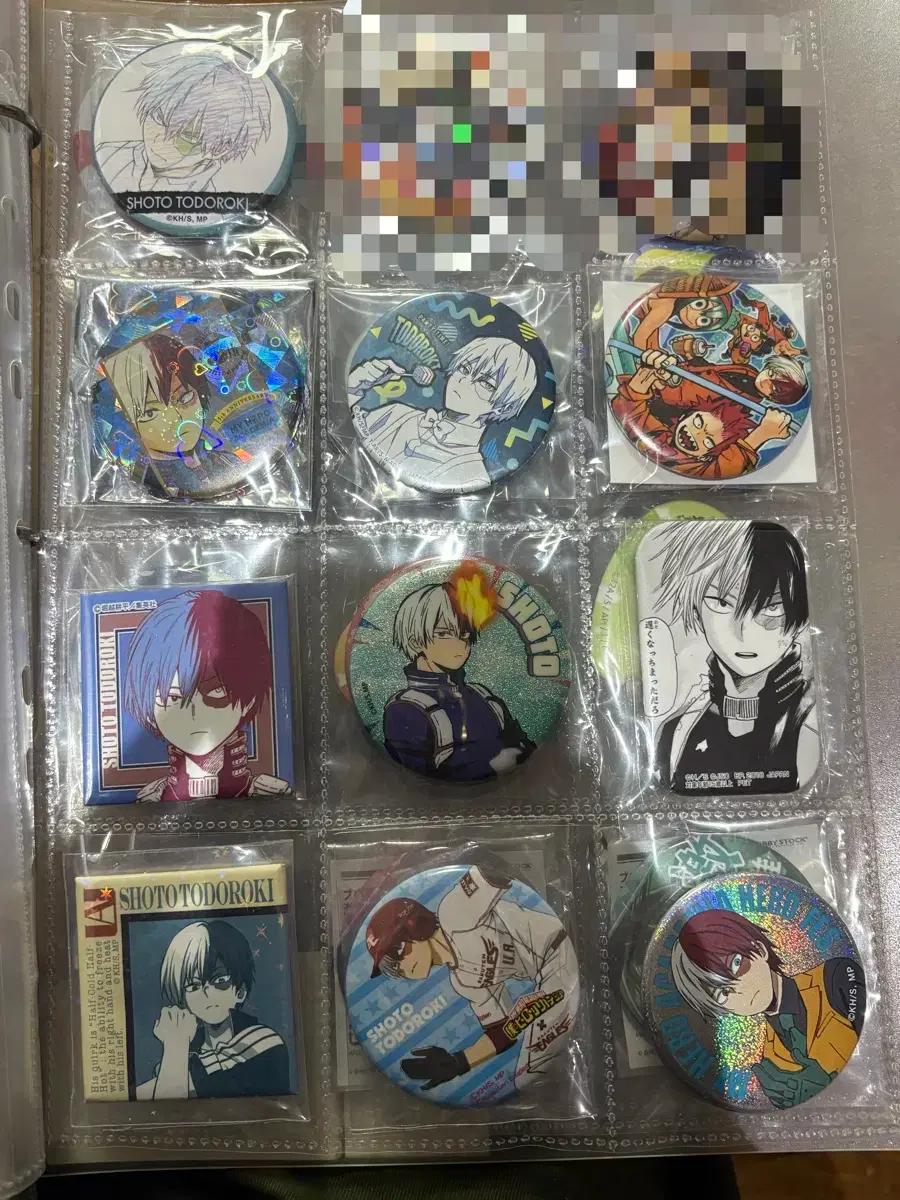나의 히어로 아카데미아 히로아카 토도로키 쇼토 캔뱃지 일괄 판매