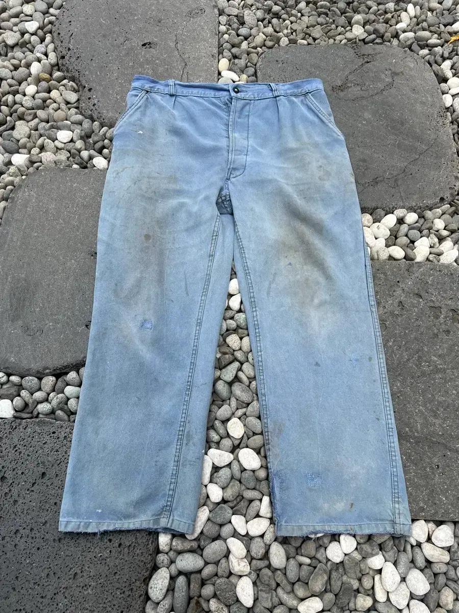 HARD FADED VINTAGE WASHING 빈티지프렌치워크팬츠
