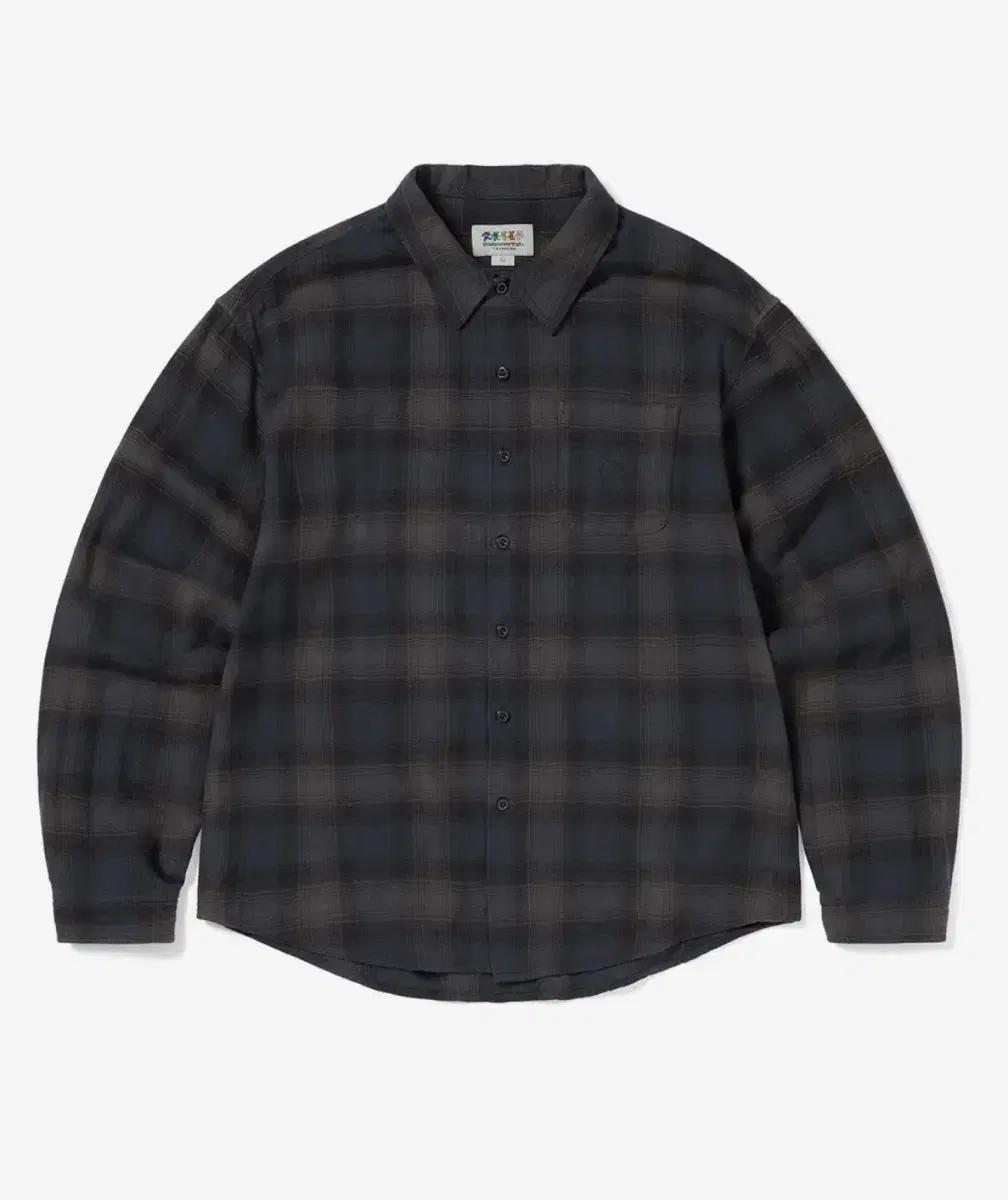 디스이즈네버댓 GD Lightning Bear Plaid Shirt