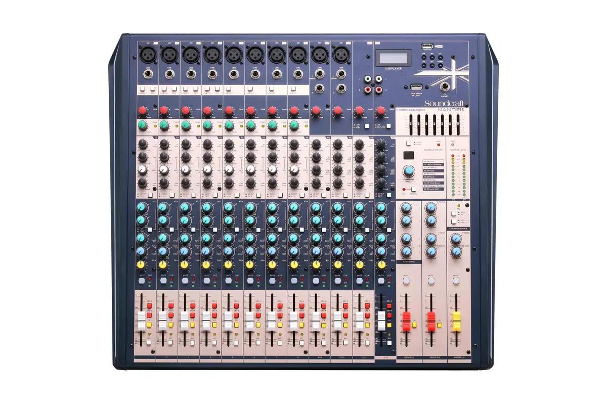Soundcraft Nano M16 아날로그 오디오믹서