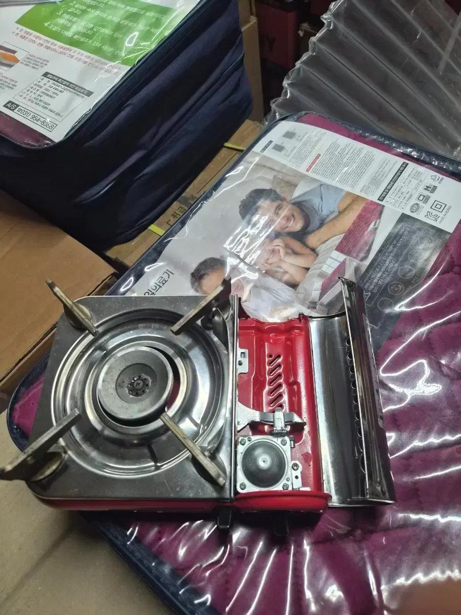 리빙온 클로버 가스레인지 부르스타