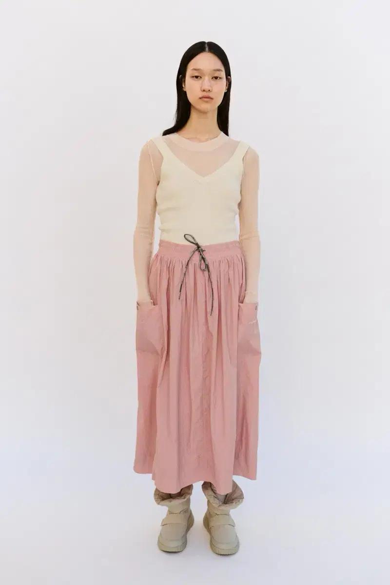 (새상품)Zara X And wander 자라 앤드원더 콜라보 스커트 S