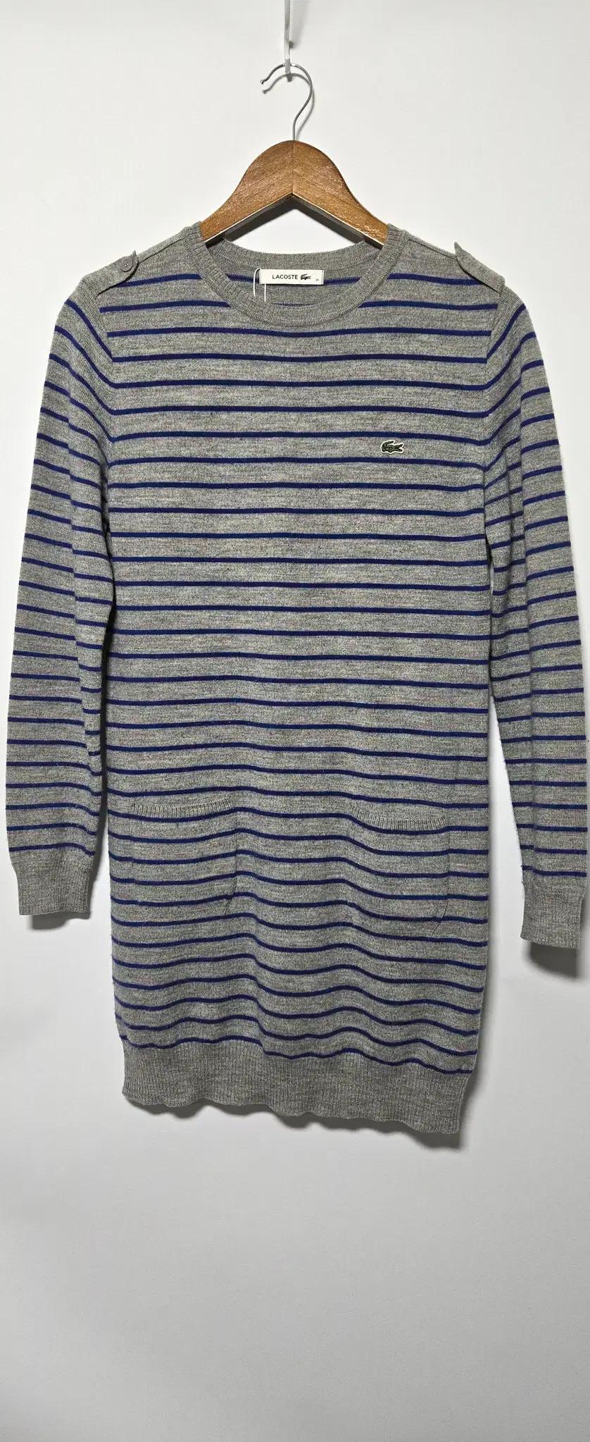 [라코스테]여성 미디 니트 원피스