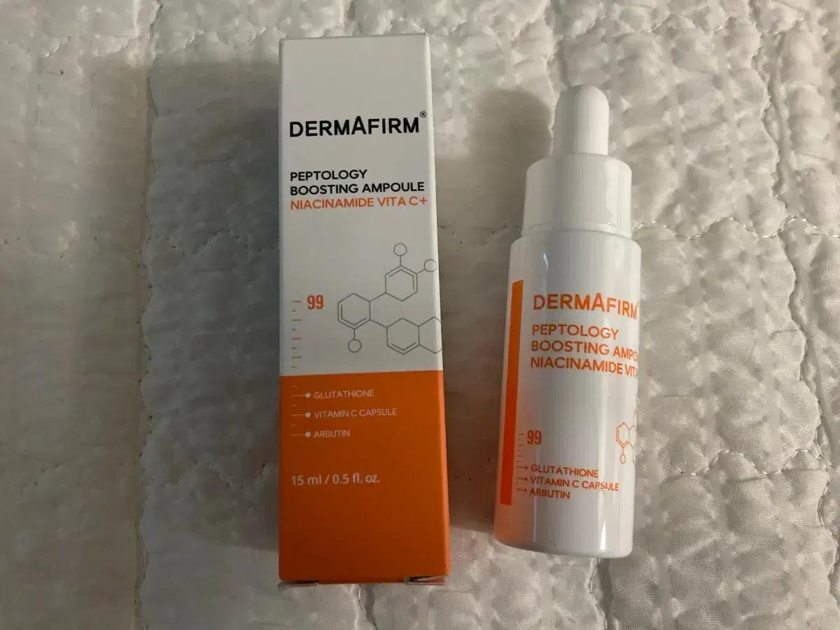 더마펌 펩트올로지 부스팅 앰플 나이아신아마이드 비타씨 플러스 15ml