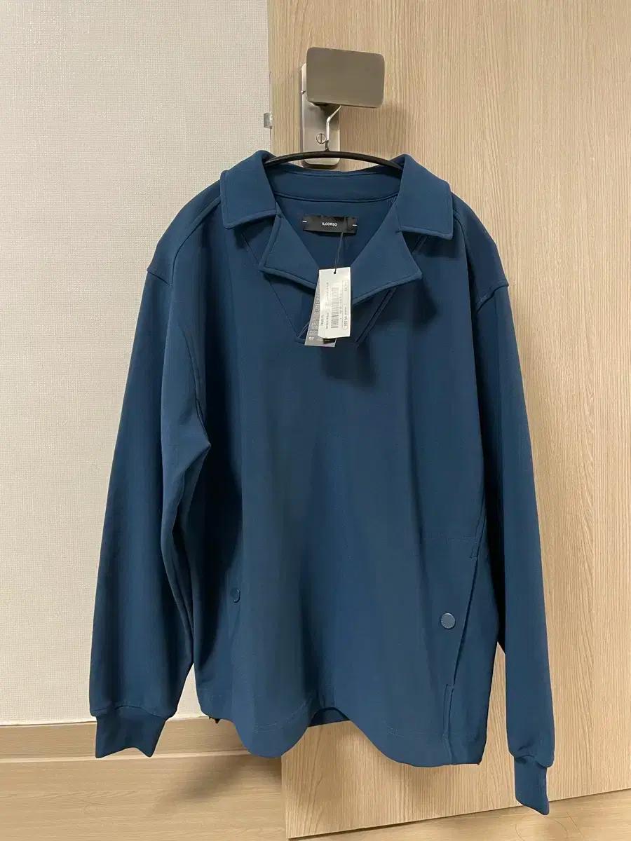 ILCORSO 오픈카라 롱 슬리브
