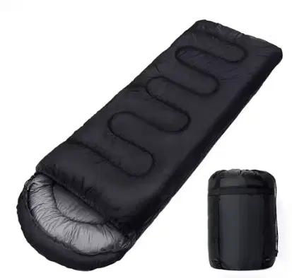 무료배송) 캠핑 침낭 슬리핑 백 경량 4계절용 이불 두꺼운 따뜻한 싱글