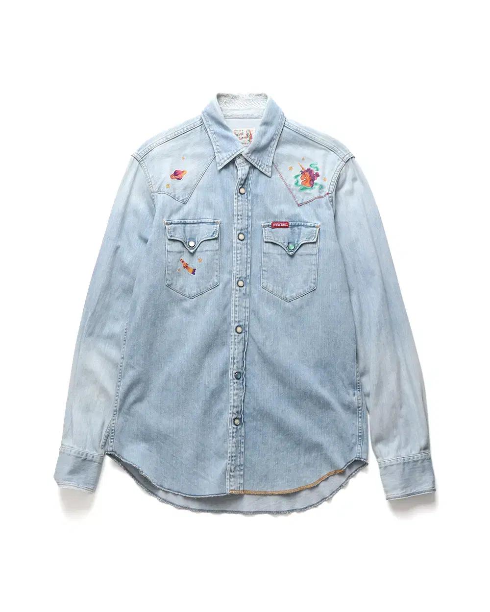 HYSTERIC GLAMOUR Western Denim Shirt