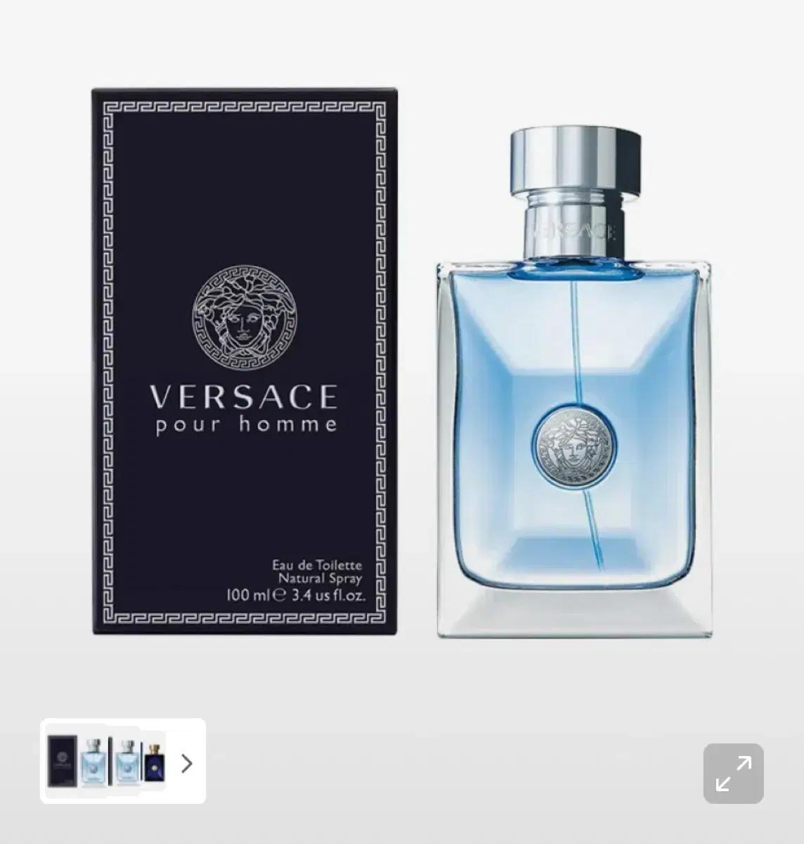 (새상품) 베르사체 뿌르옴므 EDT 50ml 남자향수