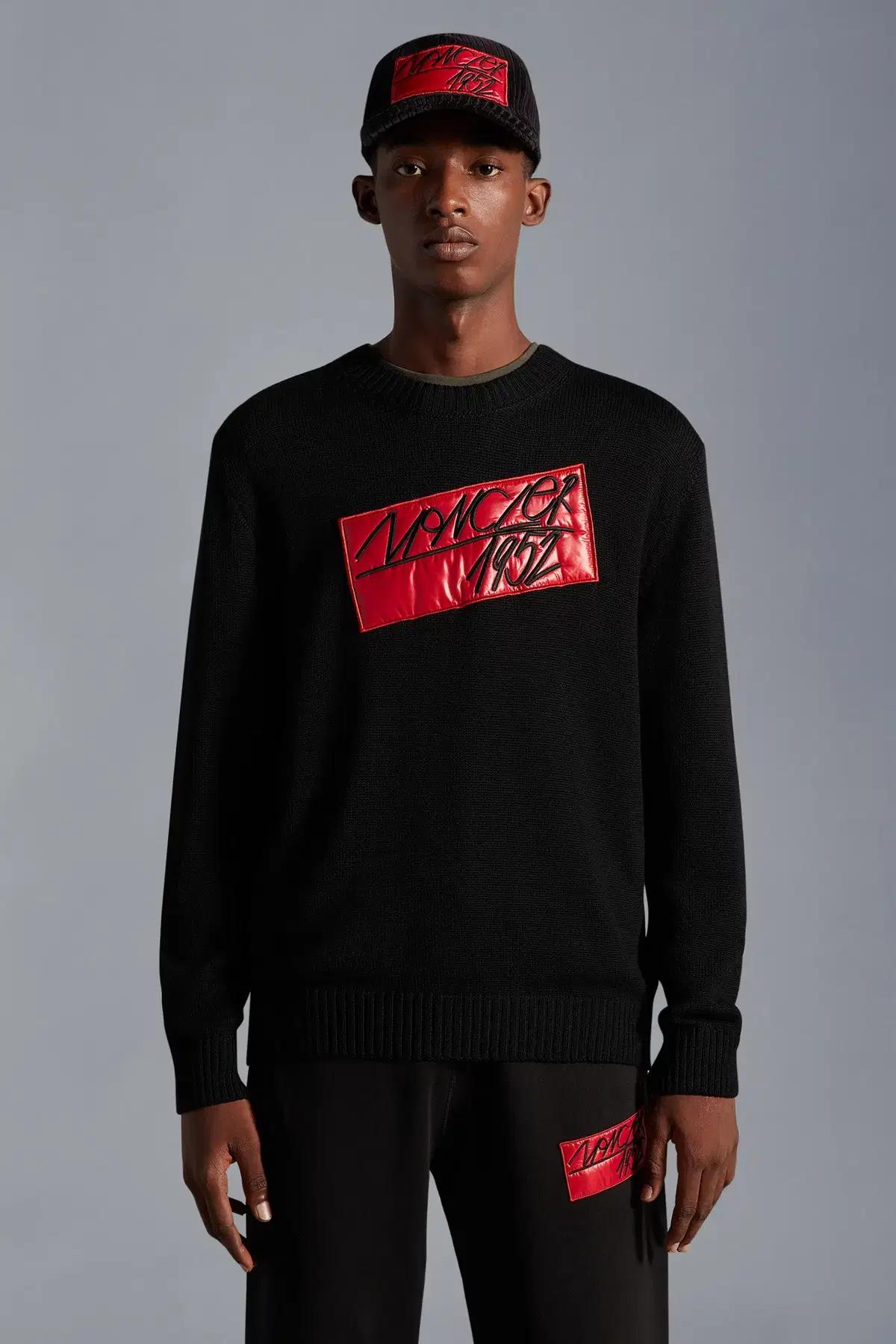 몽클레어 2 MONCLER 1952 순모 남성크루넥니트 105-110