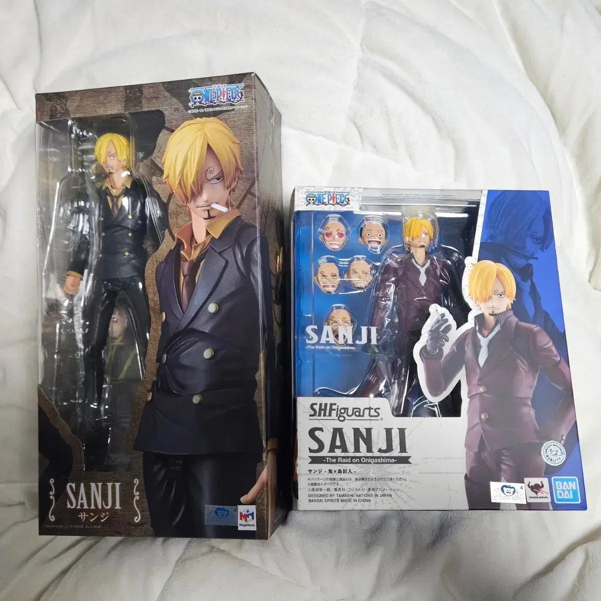 원피스 상디 베리어블/SHF 피규어 일괄