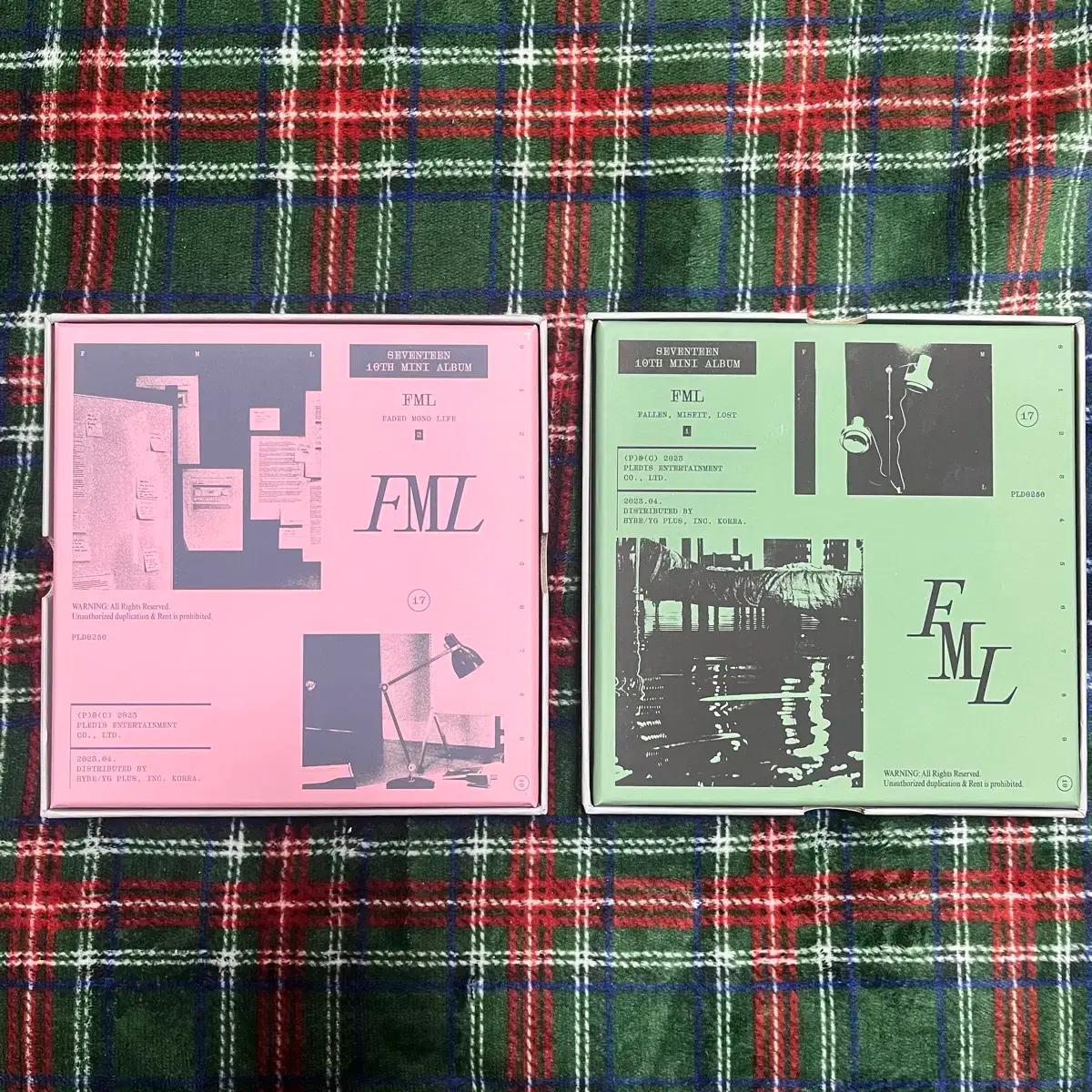 세븐틴 FML 앨범 (Faded/Fallen)