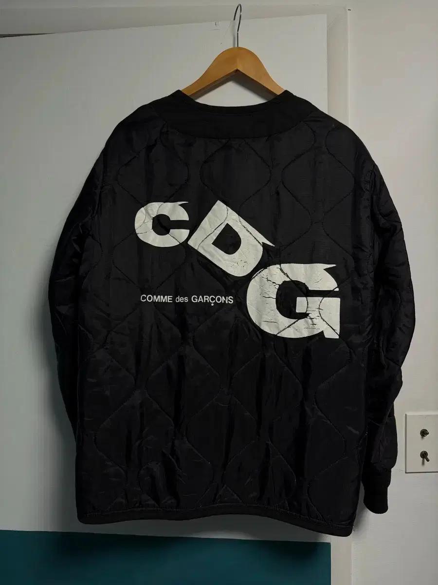CDG x 알파 인더스트리 라이너 자켓 블랙