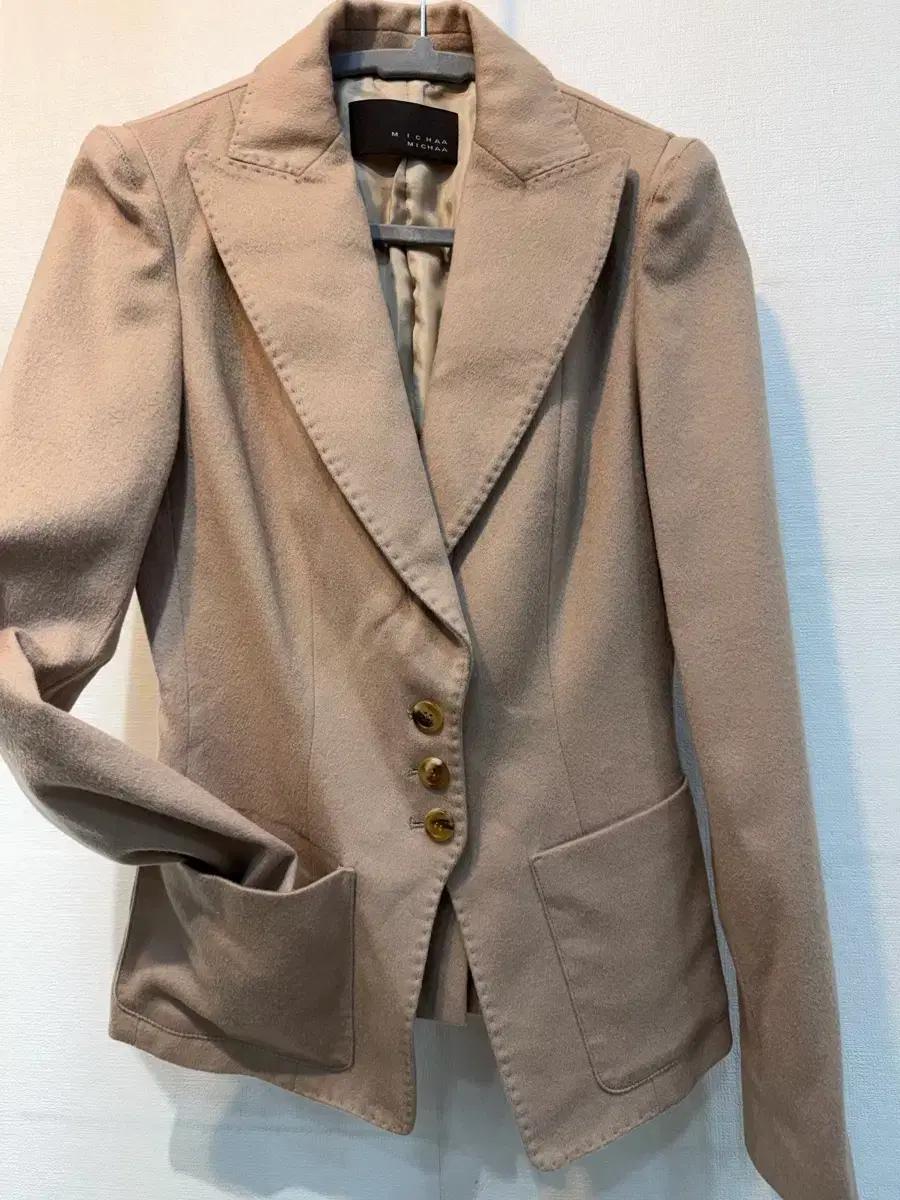 미샤 MICAA 베이지색 여성 자켓 캐시30