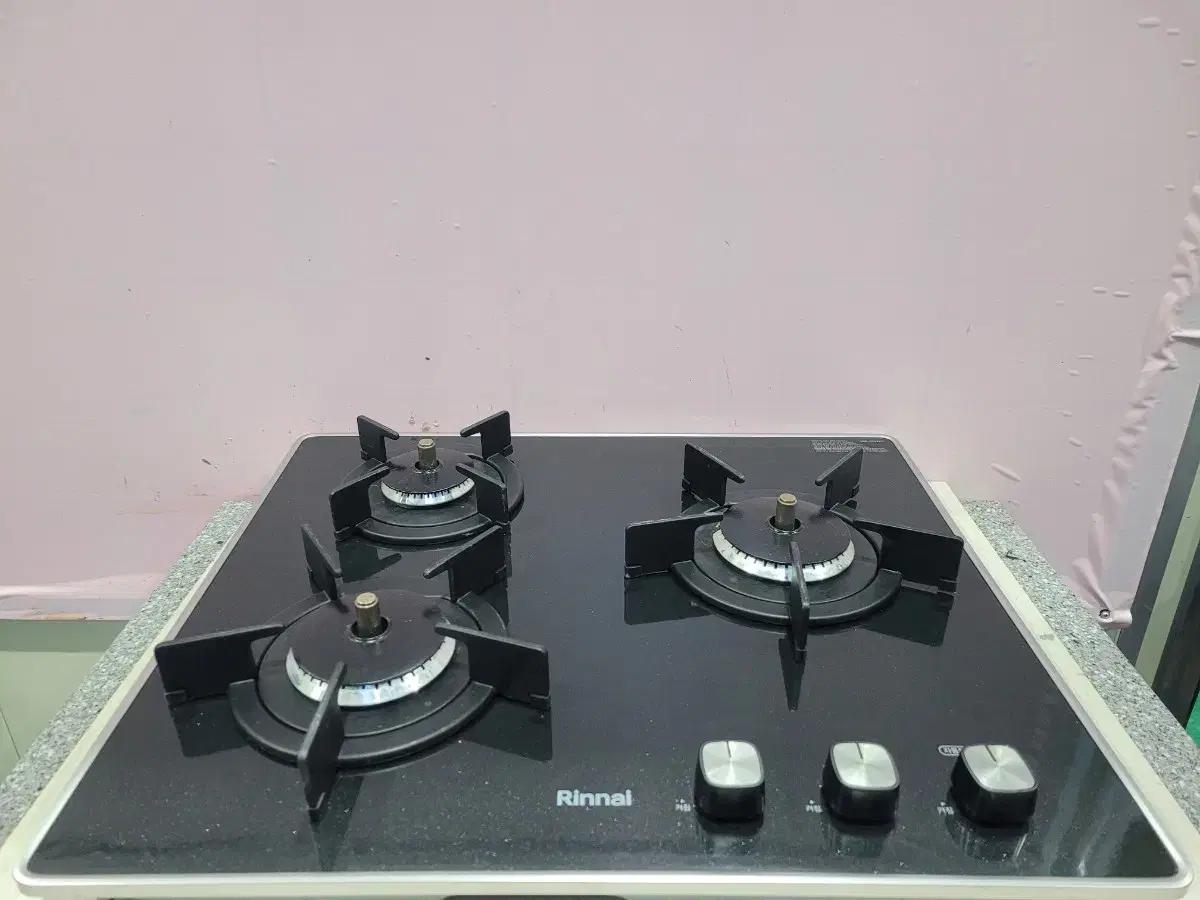 1-14 린나이 빌트인 3구 가스레인지 560* 480