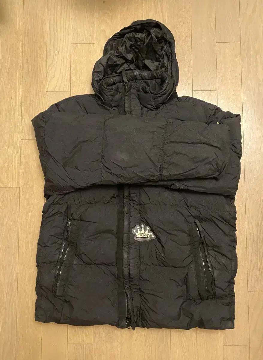 Stone Island/17FW 스톤아일랜드 가먼트다이드 크링클랩스 패딩