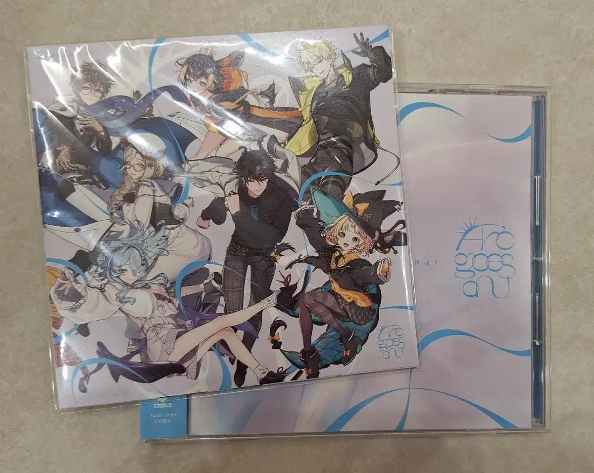 니지산지 arc goes on 음반 판매합니다