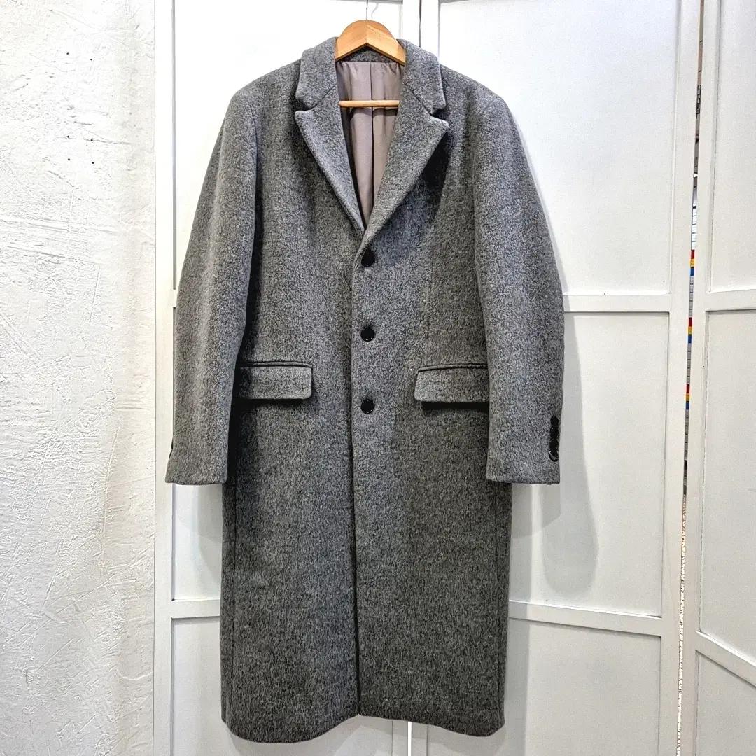 마마가리 캐시미어블렌딩 울 코트 남성 48