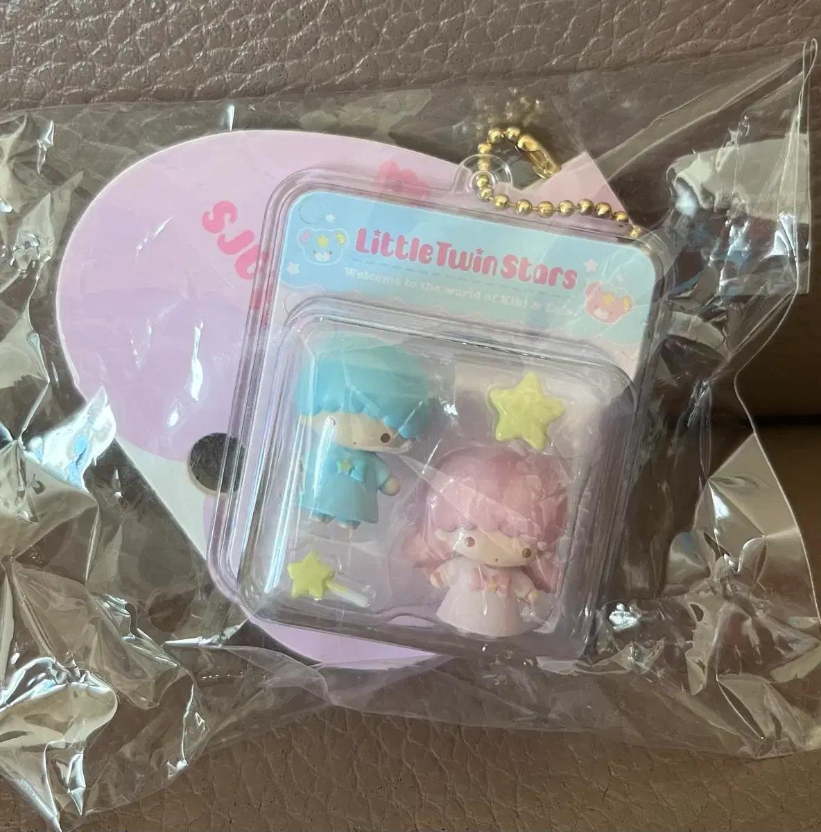 산리오 미니어처 패키지 키키라라 키링