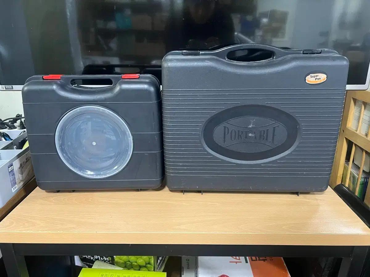 휴대용 가스 스토브 Super Pan 케이스 두개