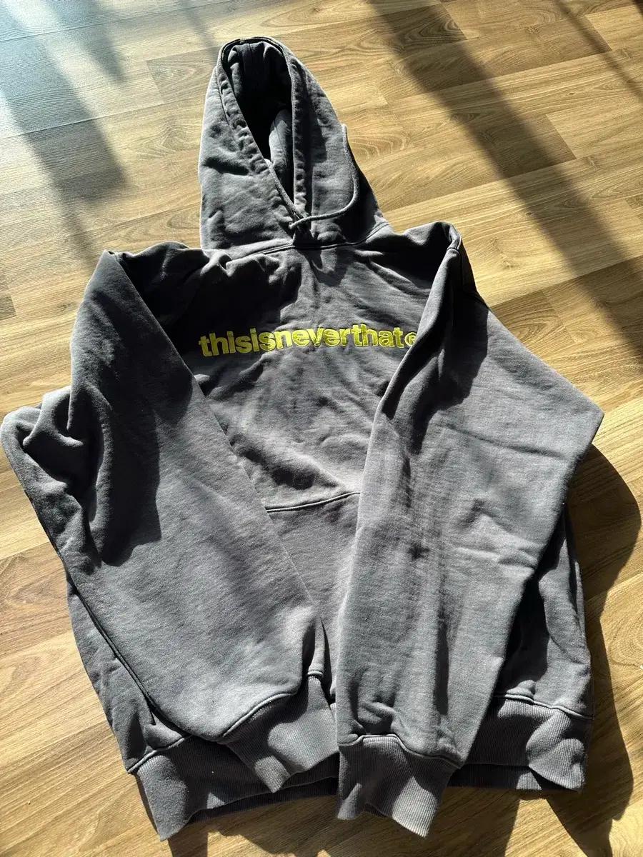 디스이즈네버댓 회색 후드티