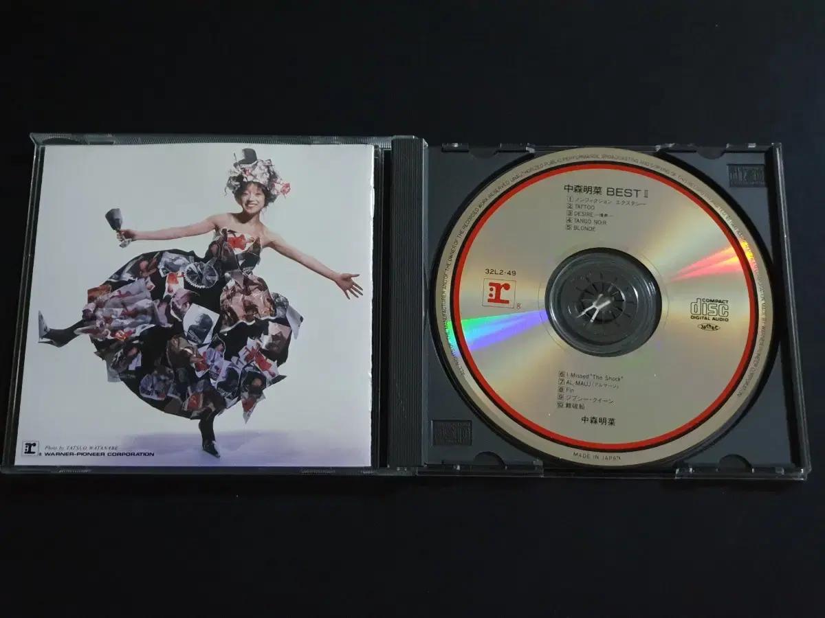 Nakamori Akina 나카모리아키나 베스트 앨범 Best 2 음반