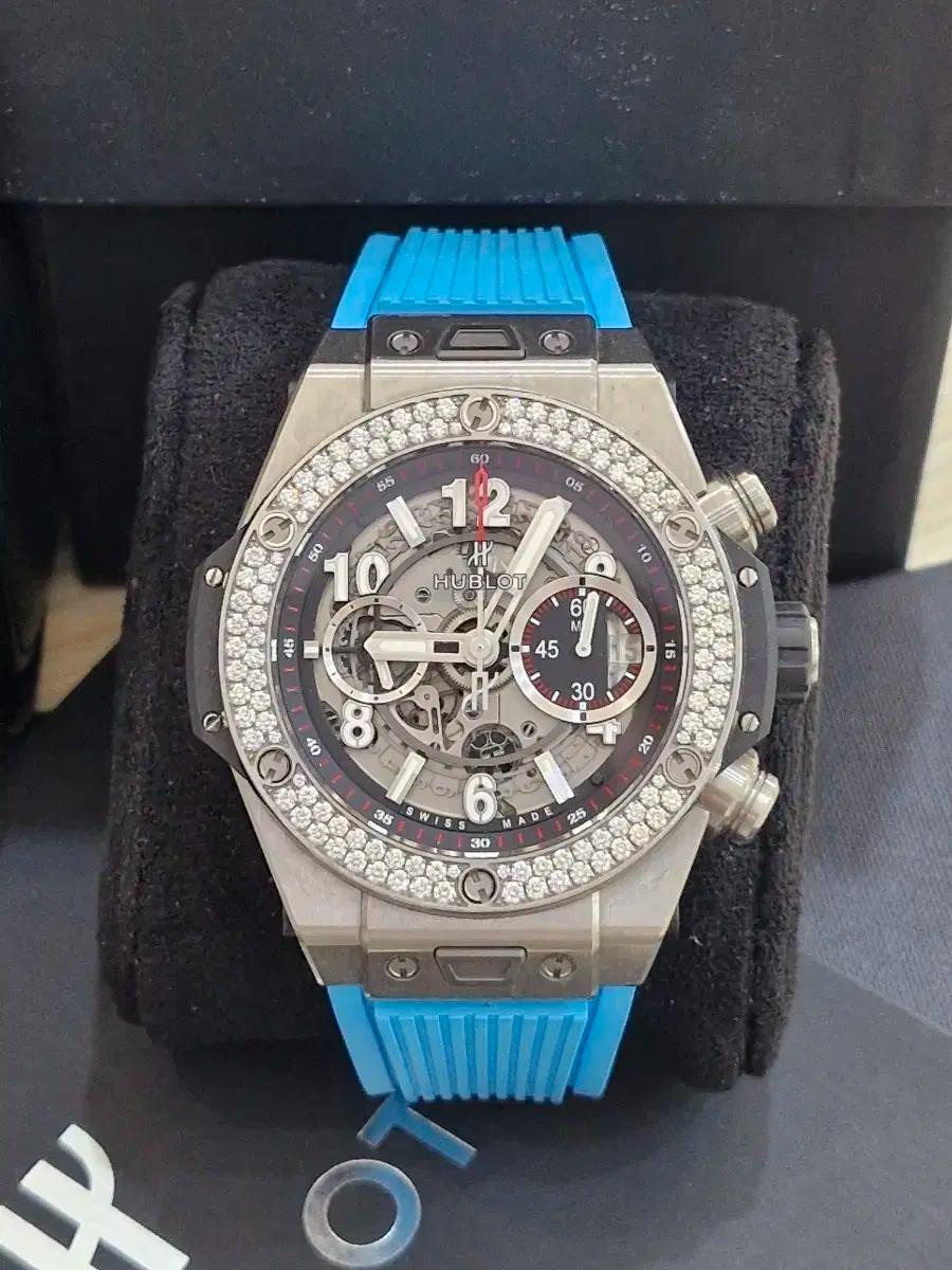 위블로 빅뱅유니코 티타늄 베젤다이아