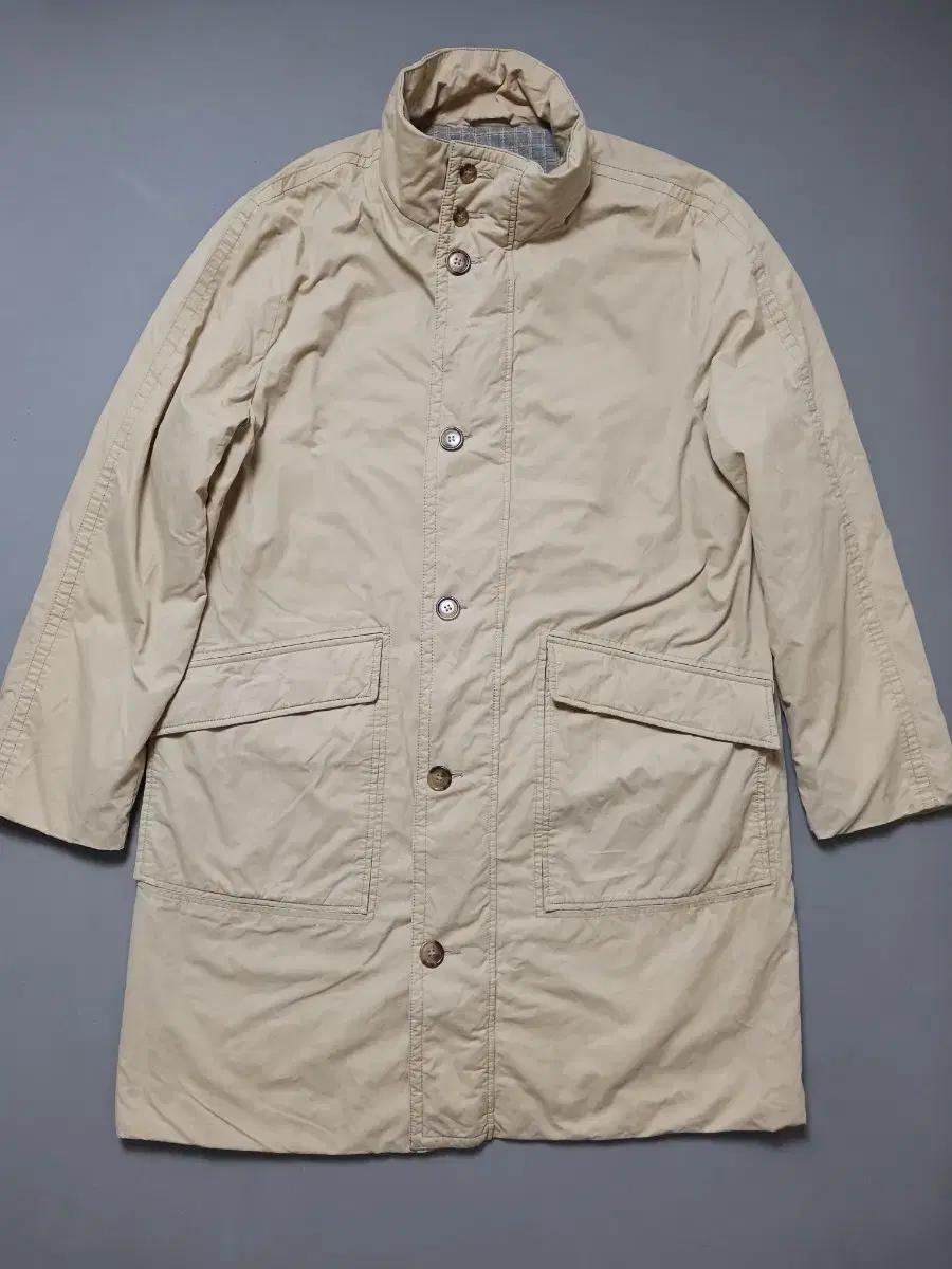 [110] 헨리코튼 베이지 아메리칸 패딩 롱코트