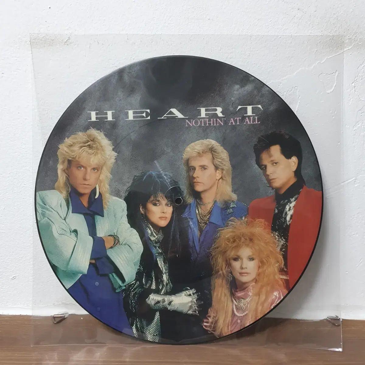 하트 Nothing At All 픽쳐 디스크 LP