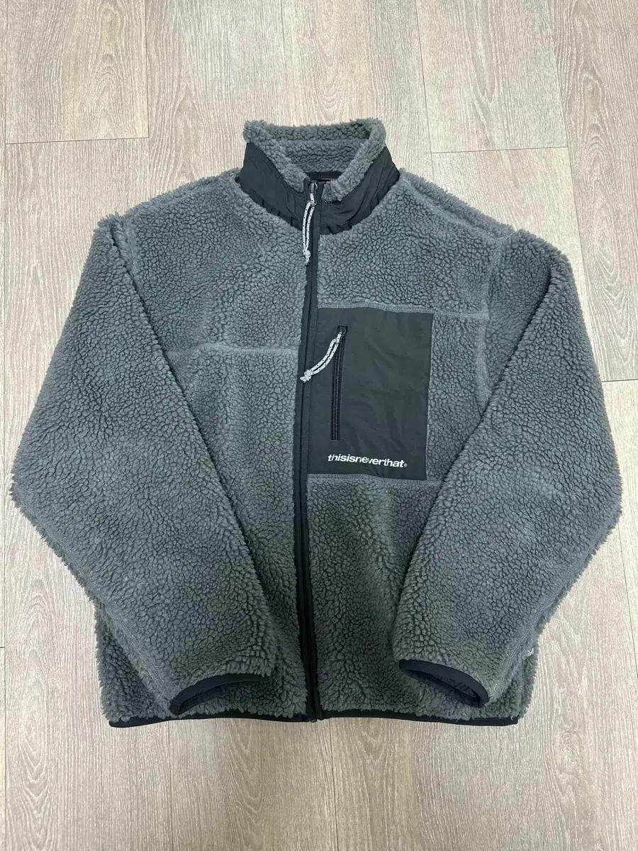 [XS] 디스이즈네버댓 플리스 자켓 차콜