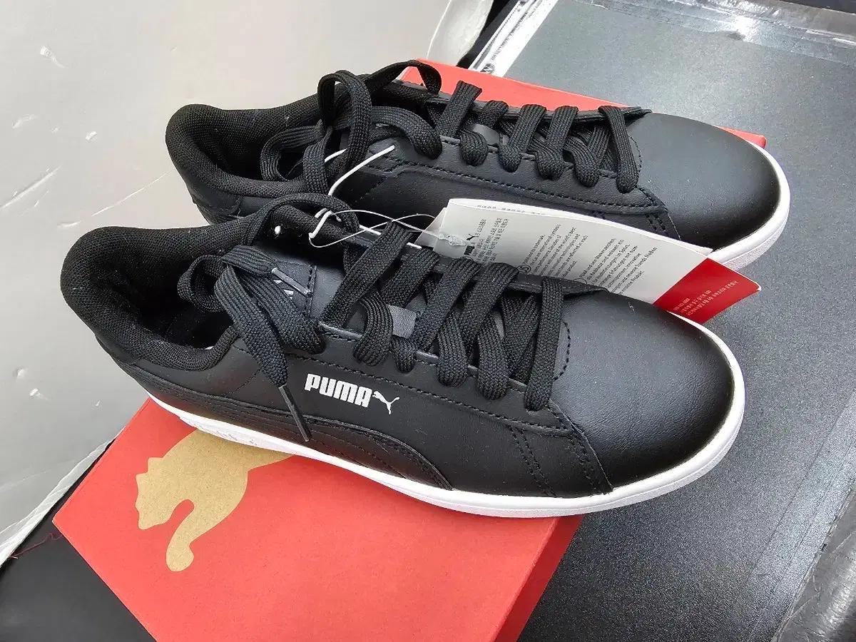 푸마 스니커즈 운동화 화이트/블렉