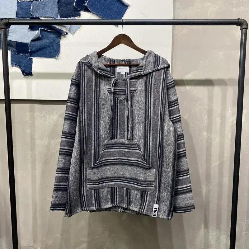 (105) 디스이즈네버댓 디네댓 스트라이프 후드티