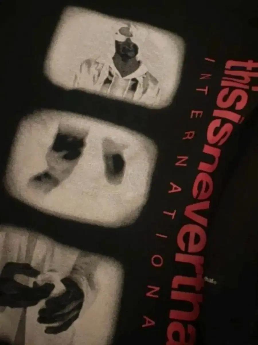 디스이즈네버댓 디네댓 thisisneverthat 프린팅 오버핏 맨투맨